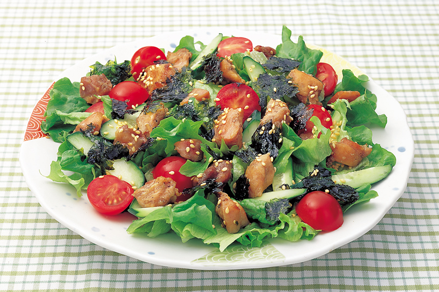韓国風やきとりサラダ
