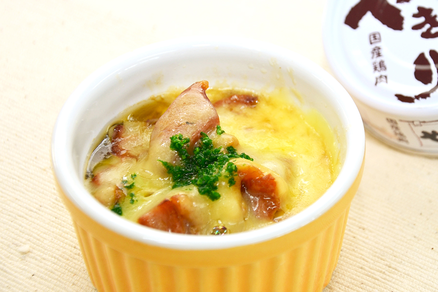 やきとりチーズ焼き