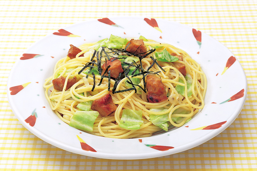 和風やきとりパスタ