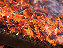 やきとり缶詰生産ライン