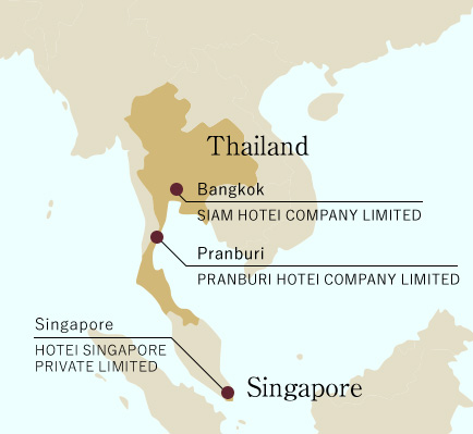 HOTEI Group outside Japan