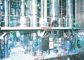 濃縮パインアップルジュース設備