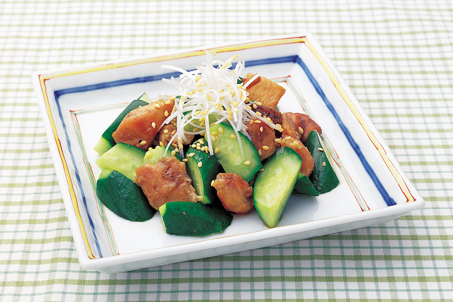 とりときゅうりの炒めもの