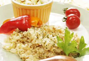 ささみのクリーム チーズライス