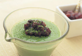 グリーンティーブランマンジェ