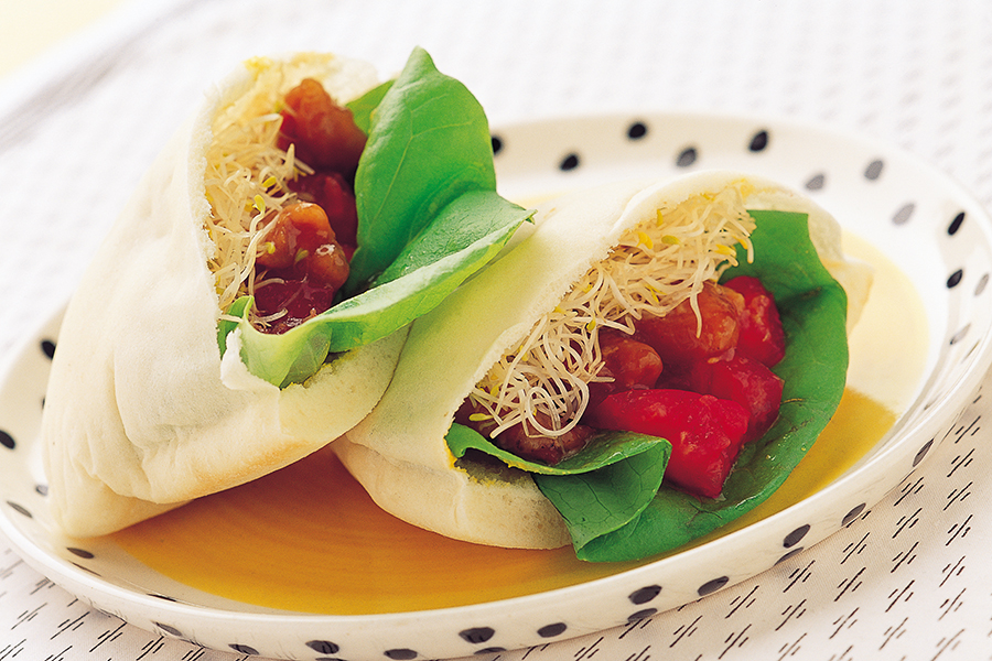 やきとりピタサンド