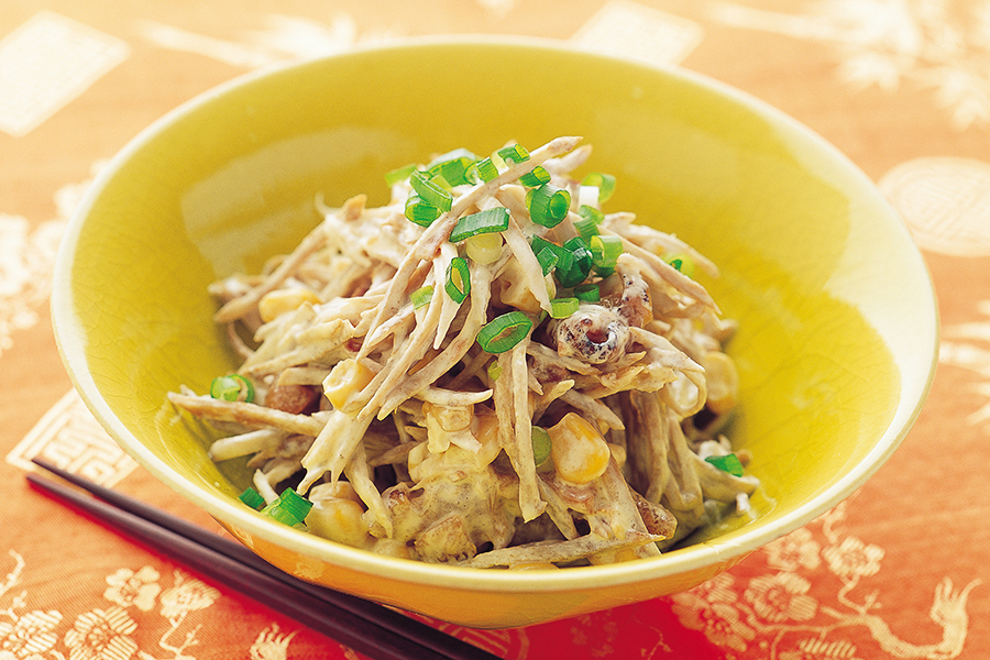 とりごぼうサラダ