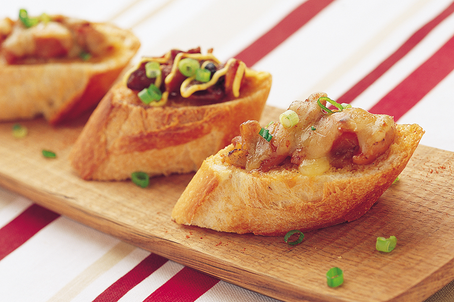 やきとりカナッペ