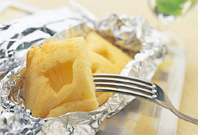 パイナップルのホイルケーキ