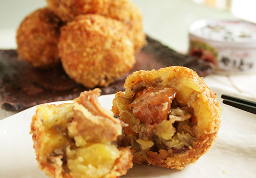 やきとりごぼうコロッケ