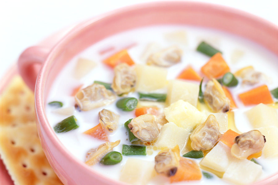 クラムチャウダー