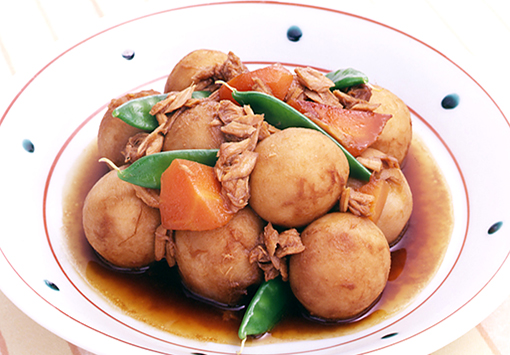 ツナと里芋の甘辛煮