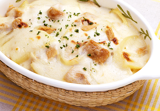 ツナとポテトのグラタン