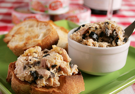 液切りいらずのしっとりツナ de フムス風