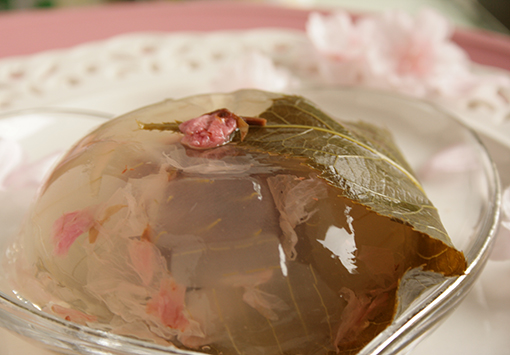 お花見アロエ水まんじゅう