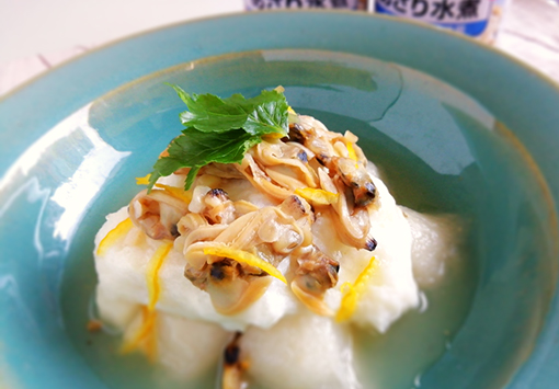 あさりのかぶら蒸し雑煮