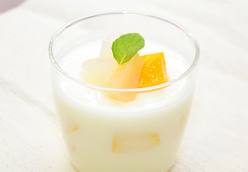 ナタデココヨーグルトゼリー