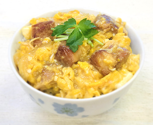 電子レンジで簡単！親子丼