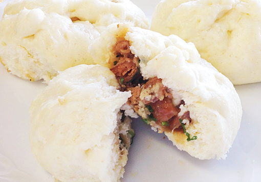 ホットケーキミックスで簡単やきとりまん