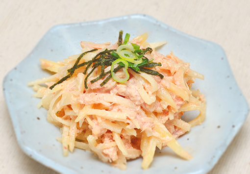 シャキシャキ明太ポテトサラダ