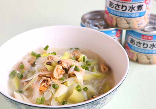 タイ風あさりの春雨ヌードル