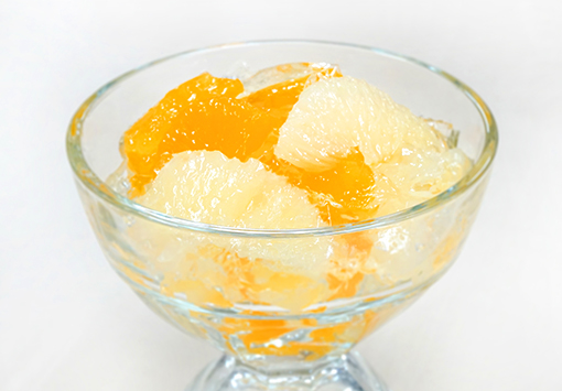 グレープフルーツのシトラスゼリー