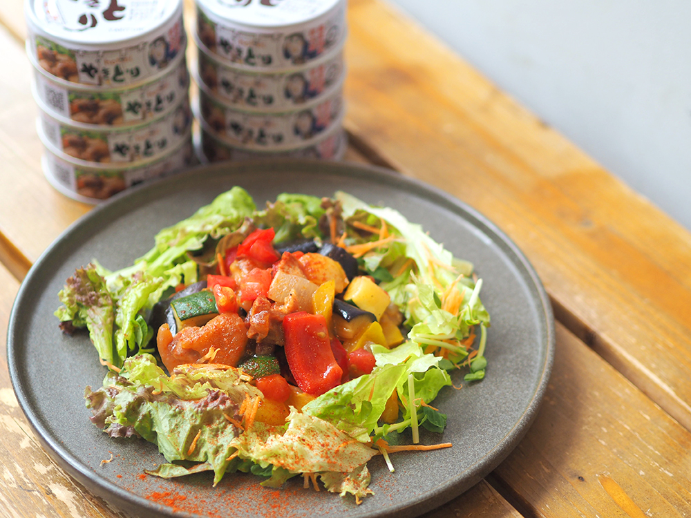 煮込まないやきとりラタトゥイユ