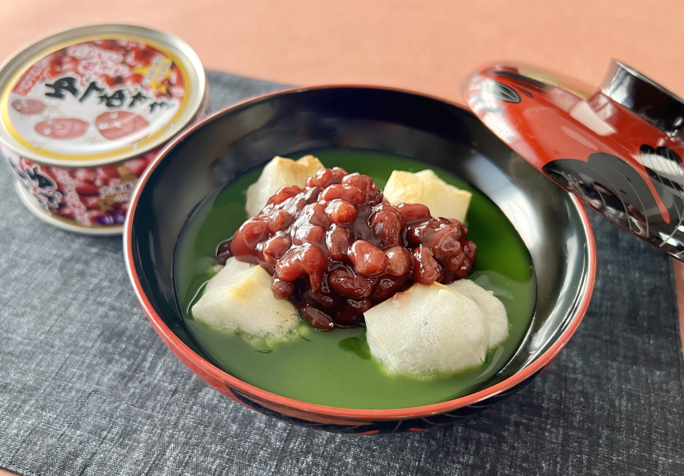 抹茶あずきぜんざい