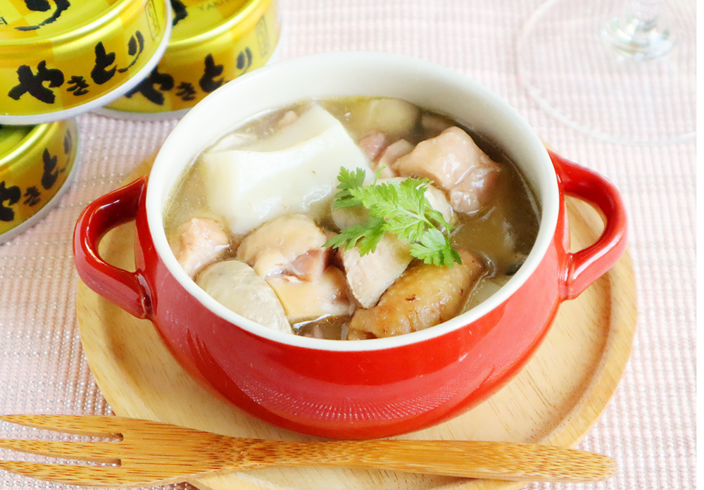 やきとり白トリュフ雑煮