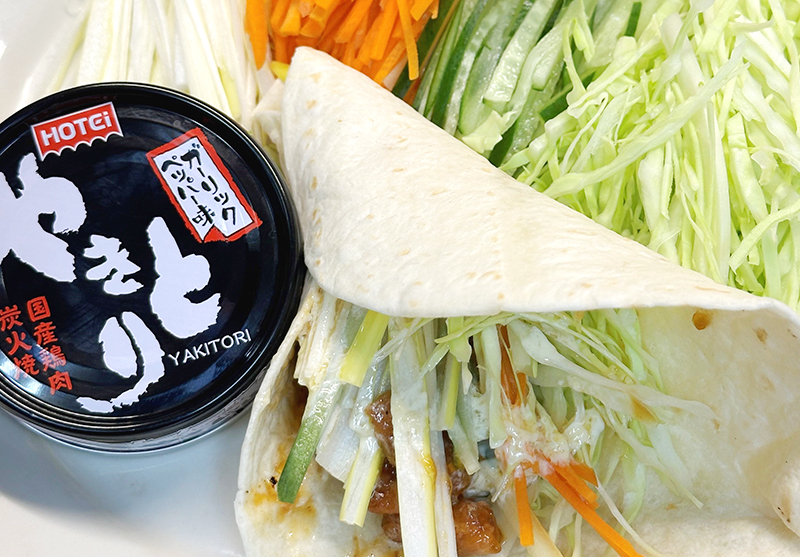 北京ダック風やきとりタコス